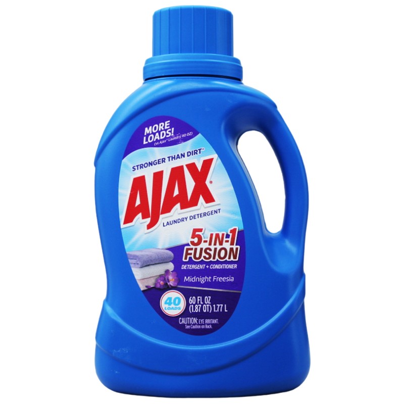 AJAX 60OZ LAUNDRY DETERGENT 5 IN 1 FUSION  6/CS