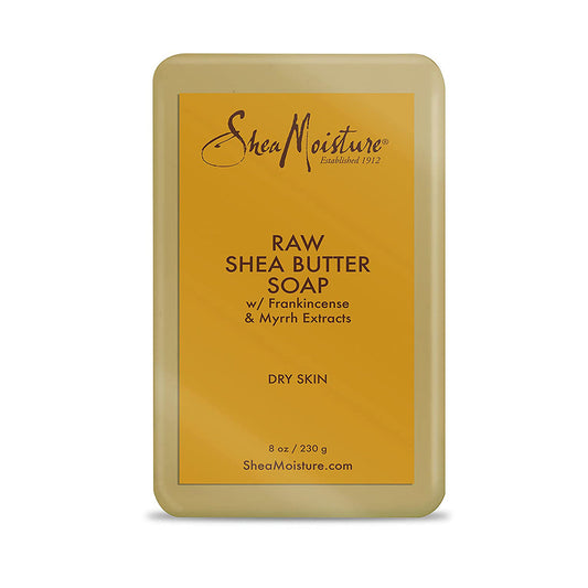 SHEA MOISTURE 8OZ SOAP RAW SHEA BUTTER 12/CS (DRY SKIN)