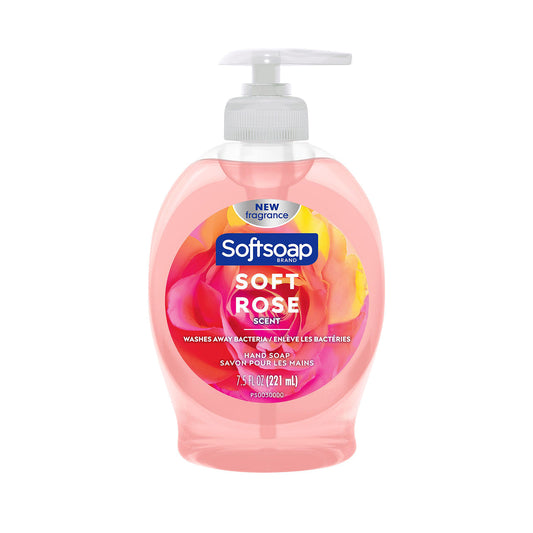 SOFT SOAP 7.5OZ LIQUID HAND SOAP SOFT ROSE 6/CS