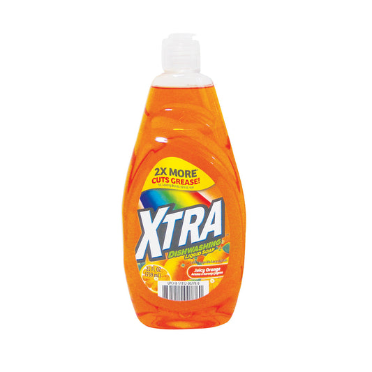 XTRA 25OZ DISH WASHING SOAP JUICY ORANGE 12/CS