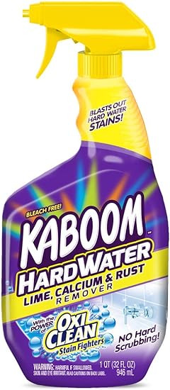 KABOOM 32OZ HARDWATER BATHROOM CLEANER W/OXI CLEAN STAIN FIGHTER 8/CS