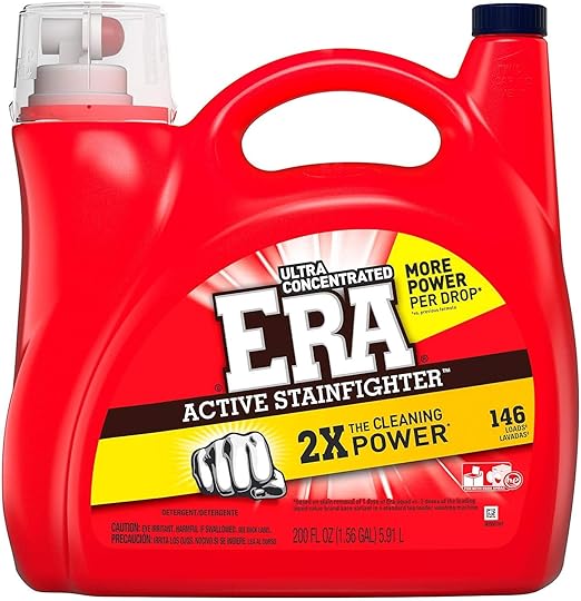 ERA 200OZ LAUNDRY DETERGENT ULTRA STAIN FIGHTER SELL BY UNIT