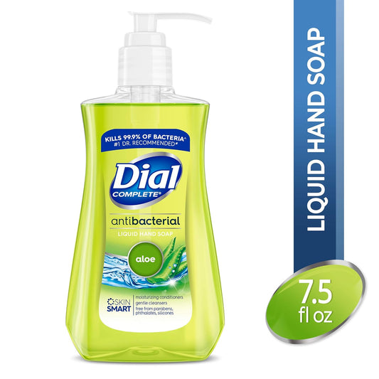 DIAL 7.5OZ COMPLETE LIQUID HAND SOAP ALOE 12/CS
