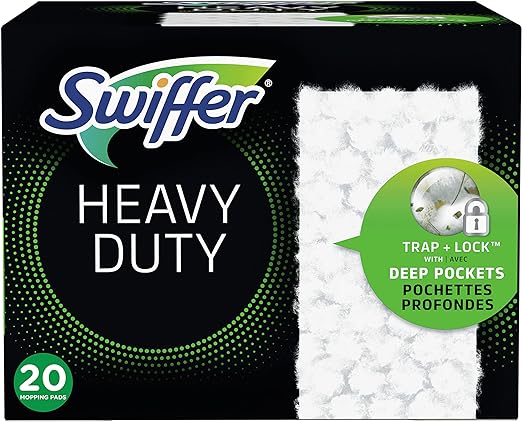 SWIFFER SWEEPER 20CT HEAVY DUTY DRY SWEEPING CLOTH MULTI COLOR 4/CS