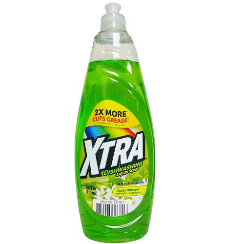 XTRA 24OZ DISH WASHING SOAP APPLE BLOSSOM 8/CS