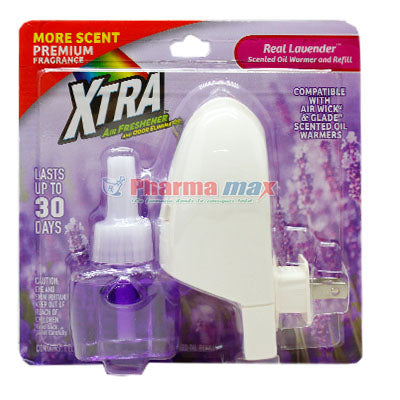 XTRA 2PK SCENTED OIL REFILLS REAL LAVENDER 12/CS