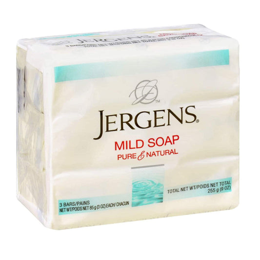 JERGENS 3OZ  MILD SOAP 3PK 32/CS