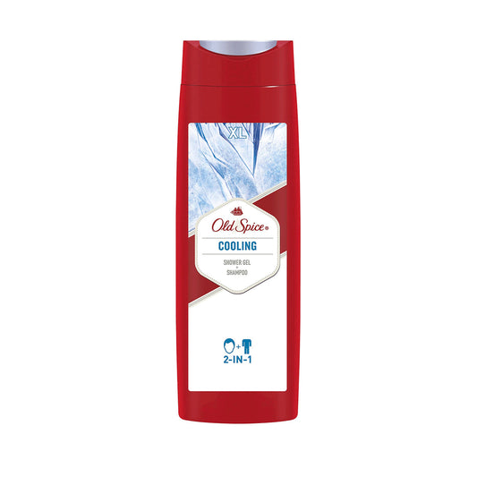 OLD SPICE 400ML BODY WASH COOLING 2 IN 1 6/CS