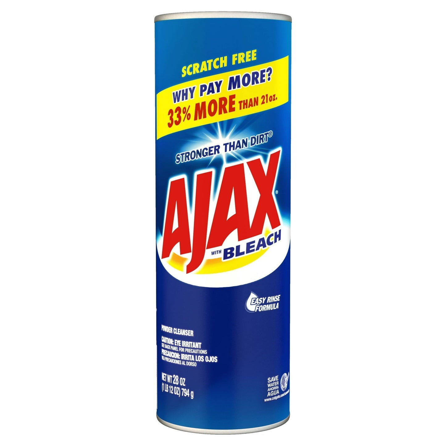 AJAX 28OZ CLEANSER POWDER W / BLEACH 12/CS