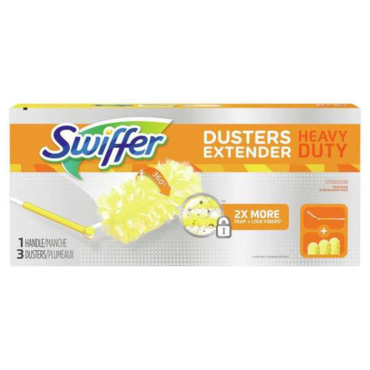 SWIFFER DUSTER 360 EXT HANDLE STARTER KIT 4/CT 12/CS