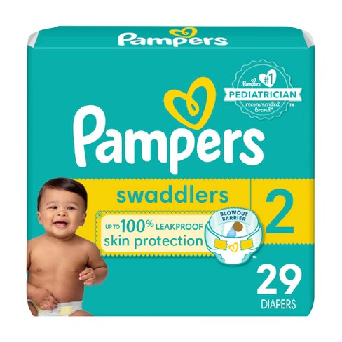 PAMPERS SIZE 2 PURE PROTECTION 29CT JUMBO PACK 4/CS