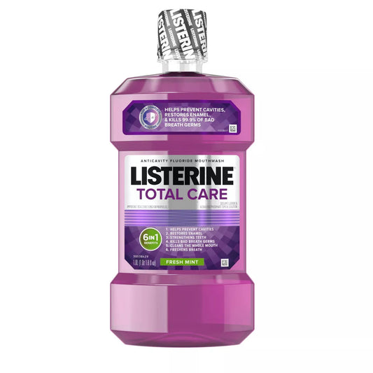 LISTERINE 1LITER MOUTH WASH TOTAL CARE 6/CS
