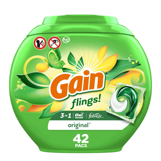 GAIN FLINGS 42CT ORIGINAL 4/CS