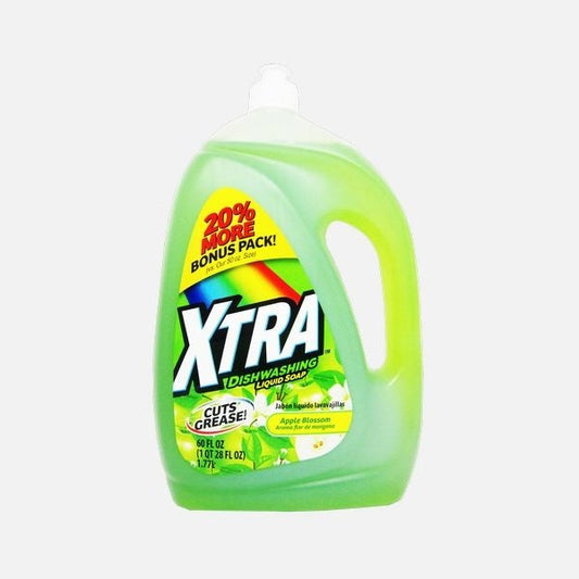 XTRA 60OZ DISH SOAP APPLE 6/CS