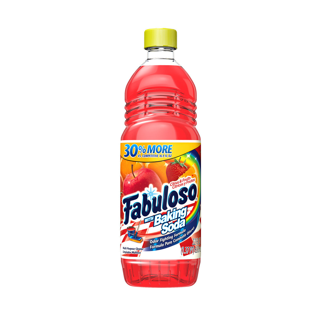 FABULOSO 56OZ CITRUS & FRUITS WITH BAKING SODA 6/CS
