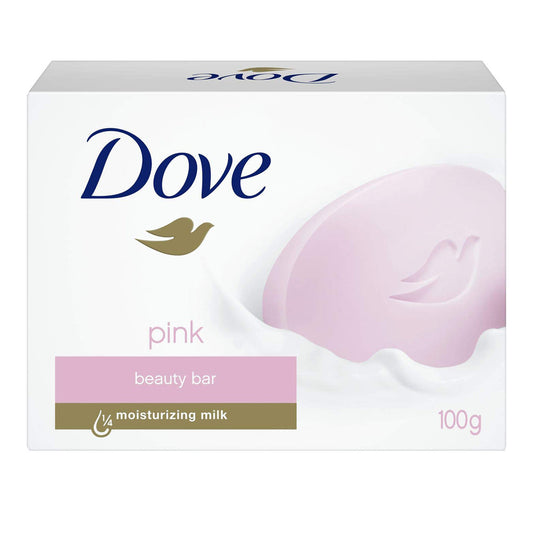 DOVE 100g BAR SOAP 2PK PINK 24/CS