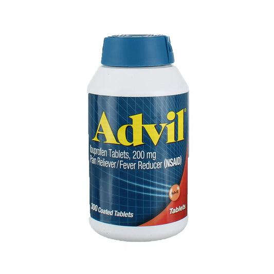 ADVIL 200MG 300 COUNT TABLETS PAIN RELIVER & FEVER REDUCER  12/CS