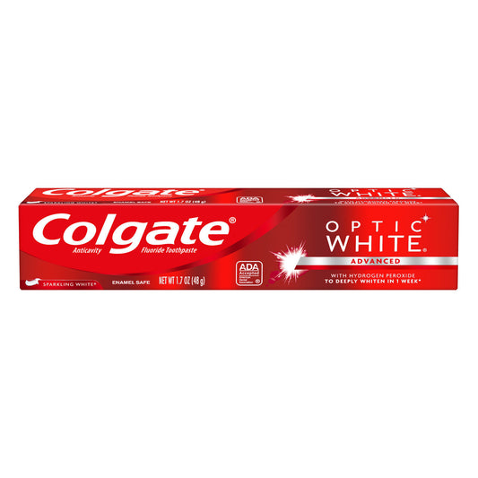 COLGATE 4.2OZ OPTIC WHITE ADVANCED SPARKLING WHITE 24/CS